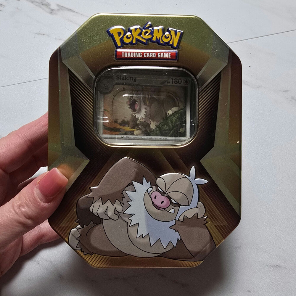 Pokémon TCG Triple Whammy Collector's Tin - Slaking -